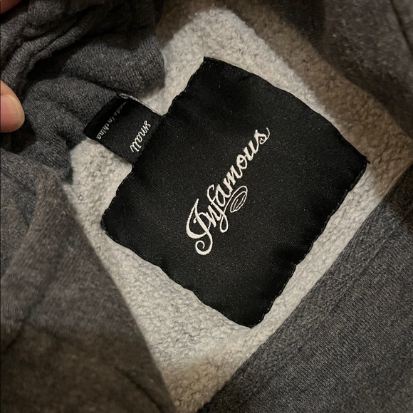 Infamous Kids Double-Breasted Gray Jacket - Picture 5 of 8